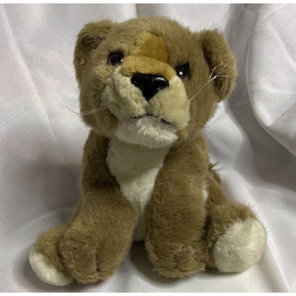 K & G Pacific Lion King Lion Cub Plush Soft Toy Small (10 in) Washable 9024